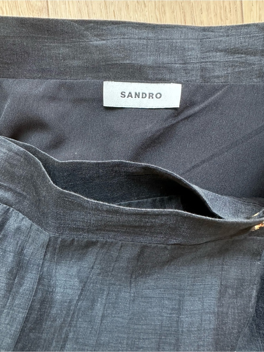 Sandro Wrapover Ruffle Skirt - Picture 7 of 16